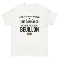 Thumbnail for T-shirt Beuillon blanc - Je ne suis pas toujours une connasse