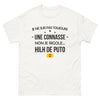 T-shirt Aquitaine blanc - Je ne suis pas toujours une connasse