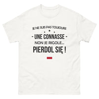 Thumbnail for T-shirt Pologne blanc - Je-ne-suis-pas-toujours-une-connasse