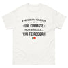 T-shirt humour français blanc - Connasse par Moments, Je Rigole