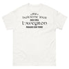 T-shirt Aveyron blanc - Et le huitième jour, Dieu créa l'Aveyron !