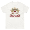 T-shirt Savoie blanc - Ne déconne pas avec les Savoyards