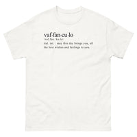 Thumbnail for T-shirt Italie blanc - Vaf Fan Cu Lo, humour italien