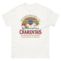 Thumbnail for T-shirt Charente blanc - Ne Déconne Pas avec les Charentais