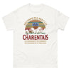 T-shirt Charente blanc - Ne Déconne Pas avec les Charentais