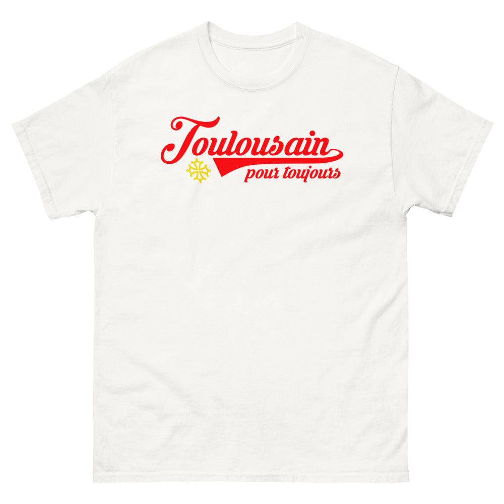 T-shirt Toulouse blanc - Toulousain pour Toujours