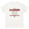 T-shirt Algérien blanc - Doux et froid comme la glace