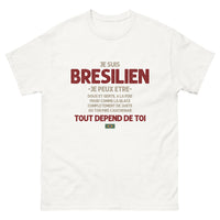 Thumbnail for T-shirt Brésilien blanc - Doux et gentil, froid comme la glace