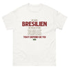 T-shirt Brésilien blanc - Doux et gentil, froid comme la glace
