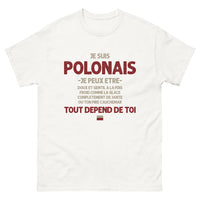 Thumbnail for T-shirt Pologne blanc - Doux ou froid comme la glace