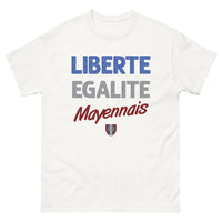 Thumbnail for T-shirt Mayenne blanc - Liberté Égalité Mayennais