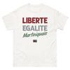 T-shirt Martinique blanc - Liberté, Égalité, Martiniquais