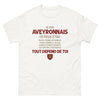 T-shirt Aveyronnais blanc - Doux comme un agneau, froid comme la glace