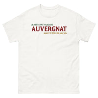 Thumbnail for T-shirt Auvergne blanc - Je resterai toujours Auvergnat avant d'être Français