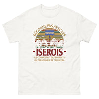 Thumbnail for T-shirt Isère blanc - Déconne pas avec les Isérois