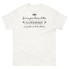 T-shirt Lozérienne blanc - Je n'ai pas choisi d'être Lozérienne
