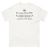 T-shirt Ariège blanc - Je n'ai pas choisi d'être Ariégeoise