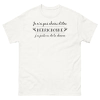 Thumbnail for T-shirt Berry blanc - Je n'ai pas choisi d'être Berrichonne
