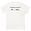 T-shirt Berry blanc - Je n'ai pas choisi d'être Berrichonne