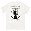 T-shirt Italie blanc - Princesse et guerrière avec humour