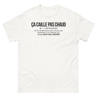 Thumbnail for T-shirt Berry blanc - Ca caille pas chaud, un clin d'œil