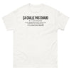 T-shirt Berry blanc - Ca caille pas chaud, un clin d'œil