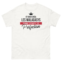 Thumbnail for T-shirt Madagascar blanc - Et Dieu créa les Malagasy
