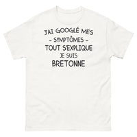 Thumbnail for T-shirt Bretagne blanc - J'ai Google mes symptômes