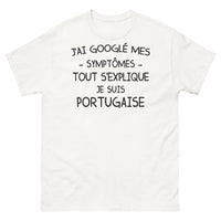 Thumbnail for T-shirt Portugal blanc - J'ai Google mes symptômes