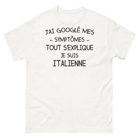 Thumbnail for T-shirt Italie blanc - J'ai Google mes symptômes, tout s'explique