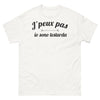 T-shirt Italie blanc - Je ne peux pas, je suis Testarda