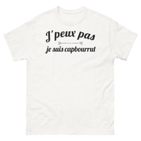 Thumbnail for T-shirt Capbreton blanc - Je Peux Pas, Je Suis Capbourrut