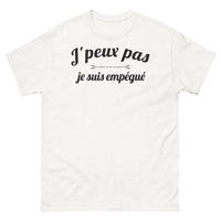 Thumbnail for T-shirt Sud de la France blanc - Je peux pas, je suis empegue