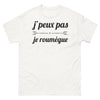 T-shirt Occitanie blanc - Je peux pas, je roumegue