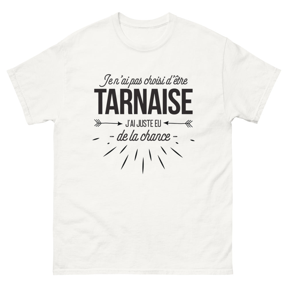 T-shirt Tarn blanc - J'ai eu de la chance