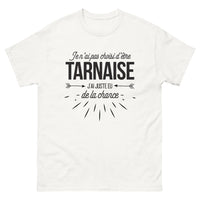 Thumbnail for T-shirt Tarn blanc - J'ai eu de la chance