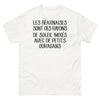 T-shirt Béarnais blanc - Rayons de soleil et ouragans
