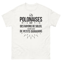Thumbnail for T-shirt Pologne blanc - Les Polonaises sont des rayons de soleil