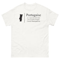 Thumbnail for T-shirt Portugal blanc - Rayons de soleil et ouragan