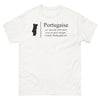 T-shirt Portugal blanc - Rayons de soleil et ouragan