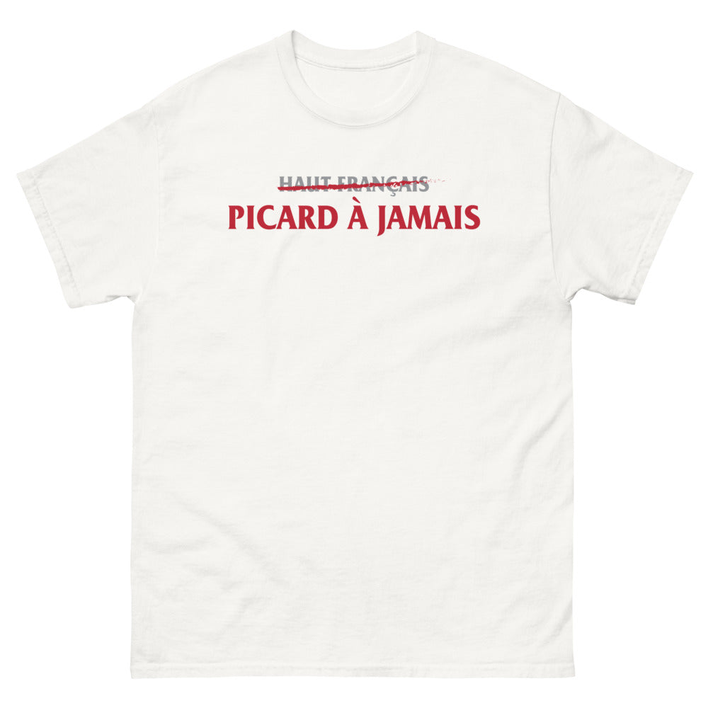 T-shirt Hauts-de-France blanc - Haut-Français Picard à Jamais