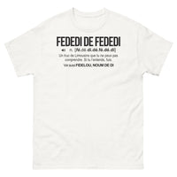Thumbnail for T-shirt Limousin blanc - Fidélou, un clin d'œil humoristique