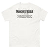 T-shirt Provence blanc - Fatalité en Varois humoristique