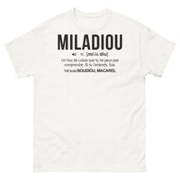 Thumbnail for T-shirt Lot blanc - Miladiou et ses expressions lotoises