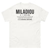 T-shirt Lot blanc - Miladiou et ses expressions lotoises