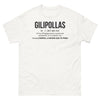 T-shirt Espagnol blanc - Gilipollas et Cabron humoristique