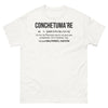 T-shirt Pérou blanc - conchetuma-re-n-con-tche-tu-ma-re-un-truc-de-peruviens