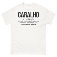 Thumbnail for T-shirt Brésilien blanc - Caralho N Ka Ra U