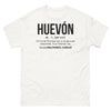 T-shirt Pérou blanc - Humour et fierté avec Huevón