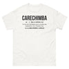T-shirt Colombien blanc - design humoristique Carechimba